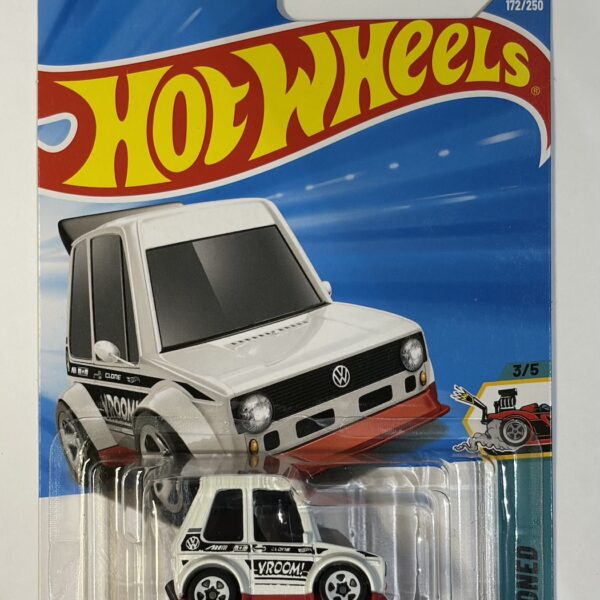 TOONED VOLKSWAGEN GOLF MK1 WHITE